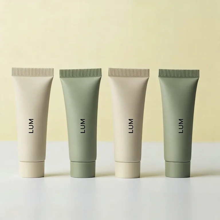 Mini 10ml cosmetic soft tube with screw cap for sample packaging