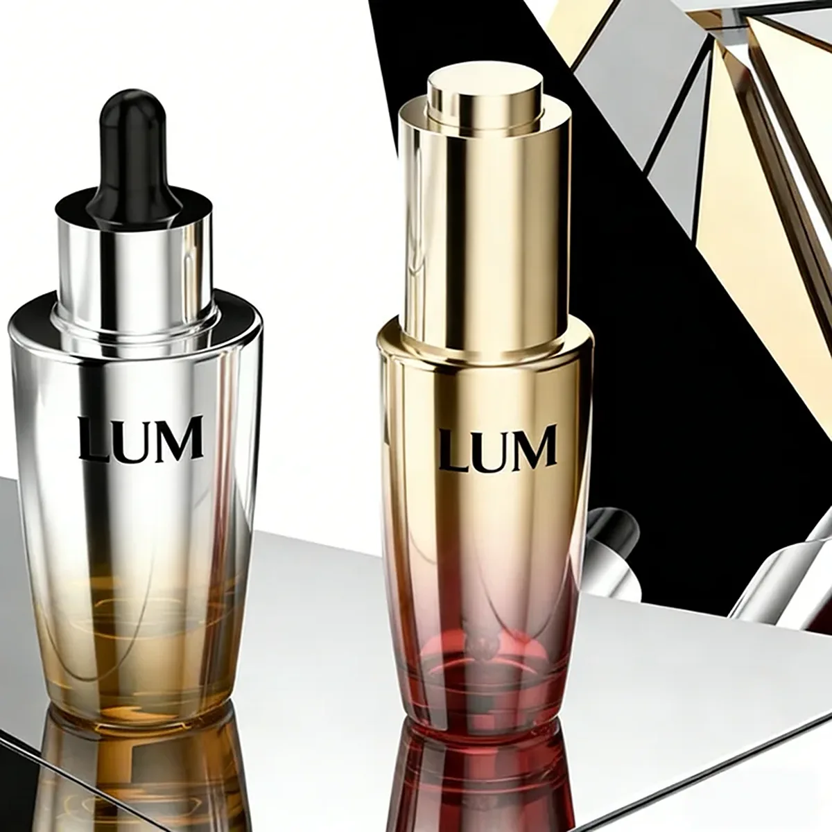 30ml translucent colored cosmetic containers perfectly formulated to protect light-sensitive essential oils.