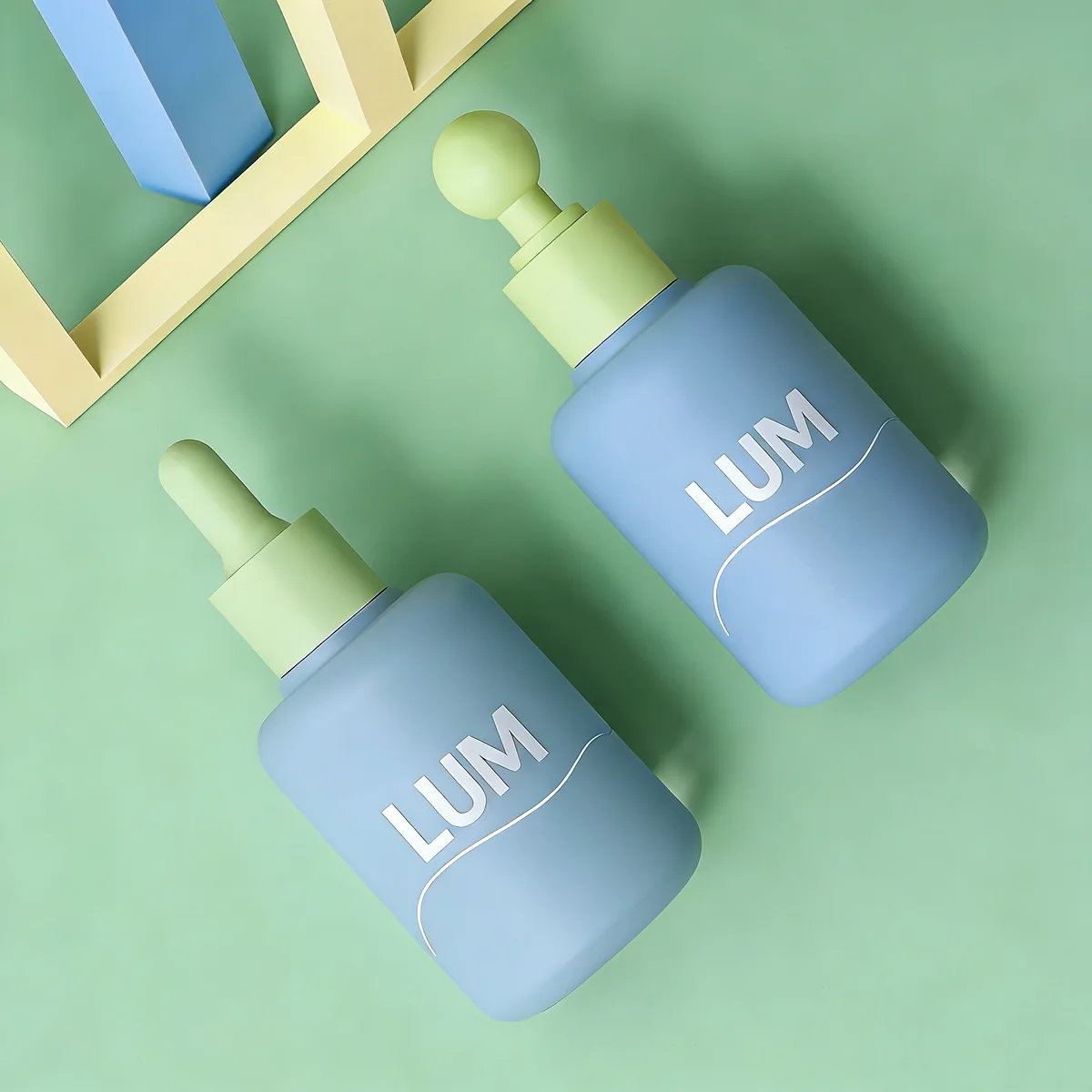 Generous 60ml volume cosmetic containers ideally sized for premium hair oils, beard serums, and extensive body treatments.