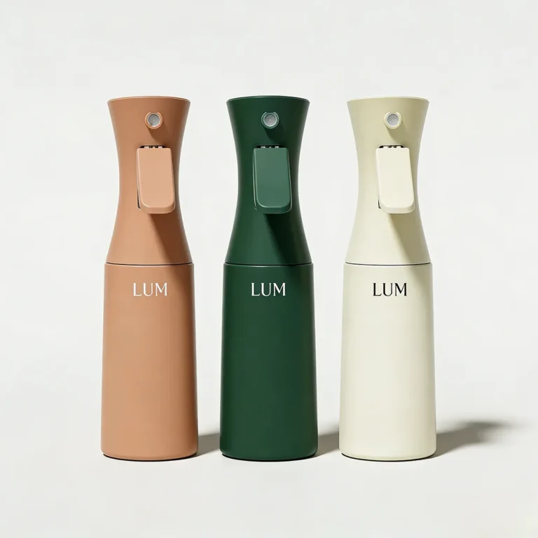 Continuous fine mist spray bottle skincare packaging manufacturer for salon use