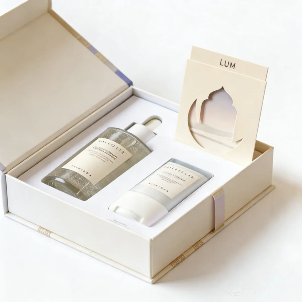 Reusable keepsake container showcasing precision offset printing and a sophisticated soft-touch lamination.