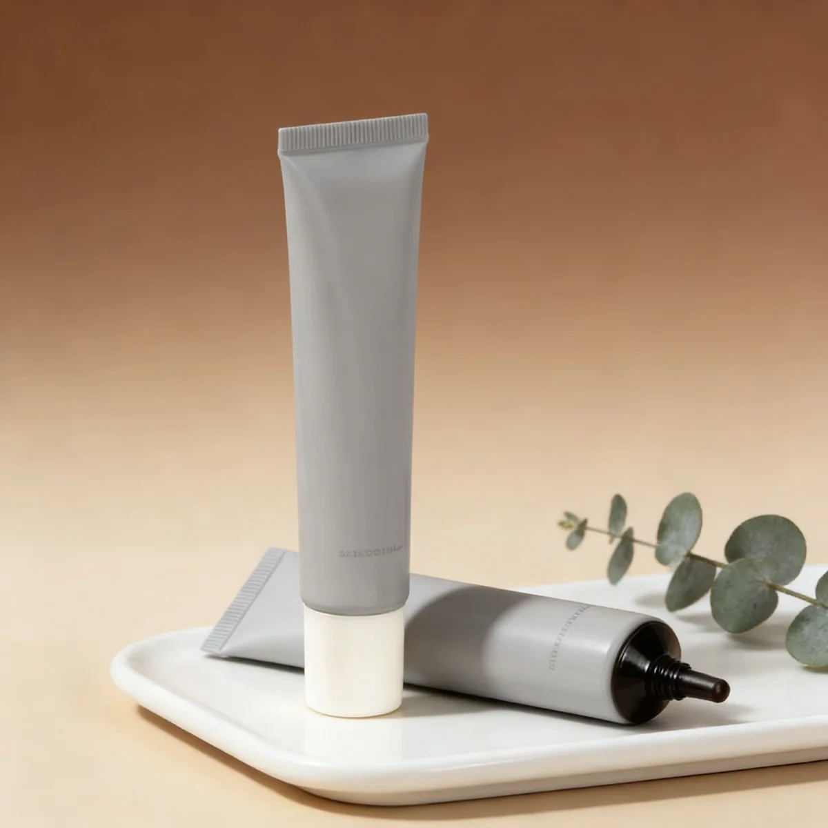 Compact 10ml to 20ml flexible PE material tubes expertly designed for eye creams, spot treatments, and luxury samples.