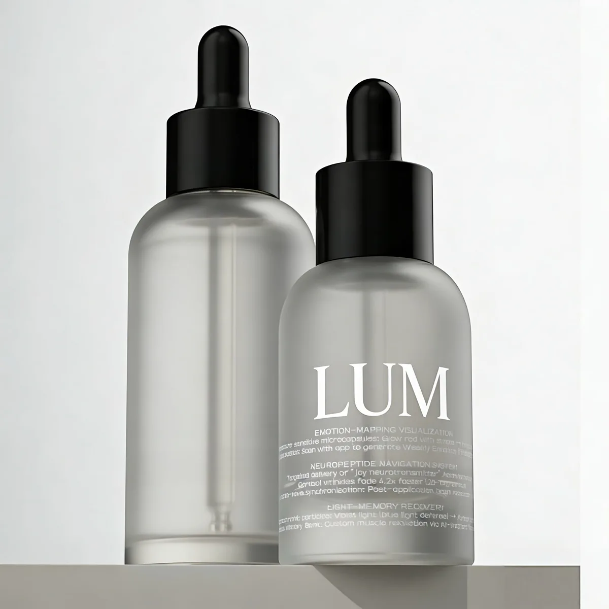 Custom 30ml and 70ml capacity options in high-density glass, perfectly suited for body serums and luxury hair oils.