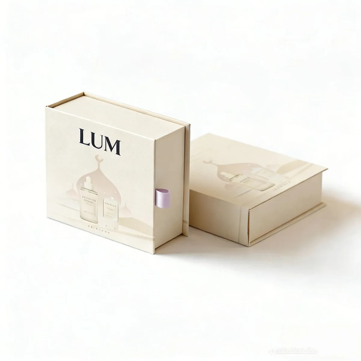 Custom elegant packaging systems perfectly proportioned for high-end limited editions and cosmetic gift sets.