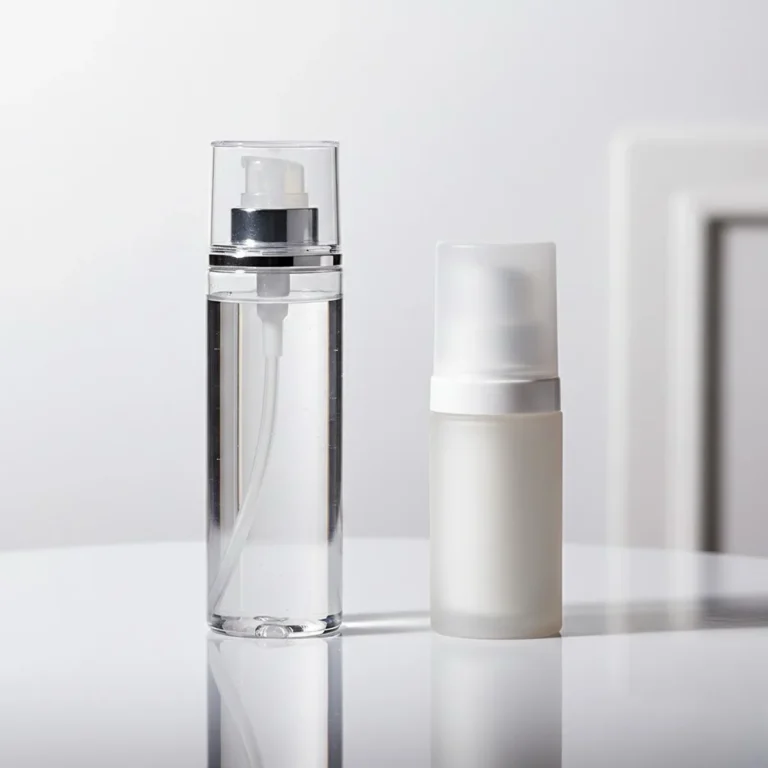 Difference between PP and PET cosmetic packaging