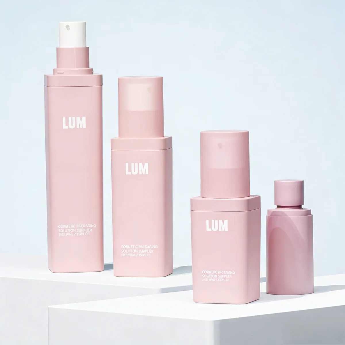 15ml to 50ml reusable cosmetic containers expertly engineered for high-end anti-aging serums and daily facial lotions.