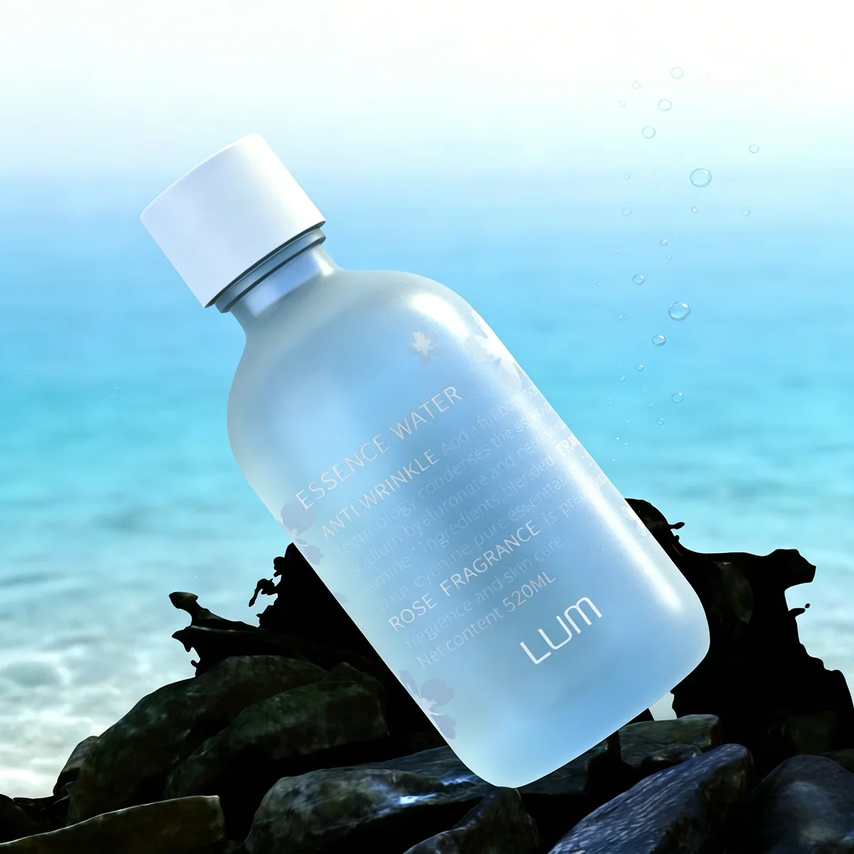 Close-up of the precision orifice reducer and secure screw cap, engineered to control the flow of liquid essences.