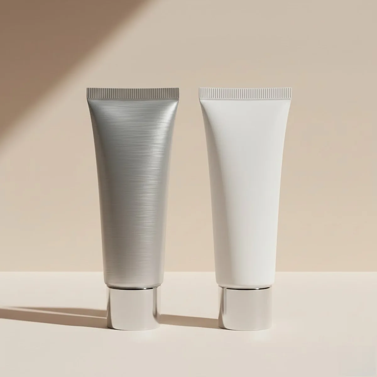 Premium PBL and ABL skincare tubes for retinol and vitamin c