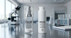 Mixed-material vs mono-material PP airless bottles recyclability comparison