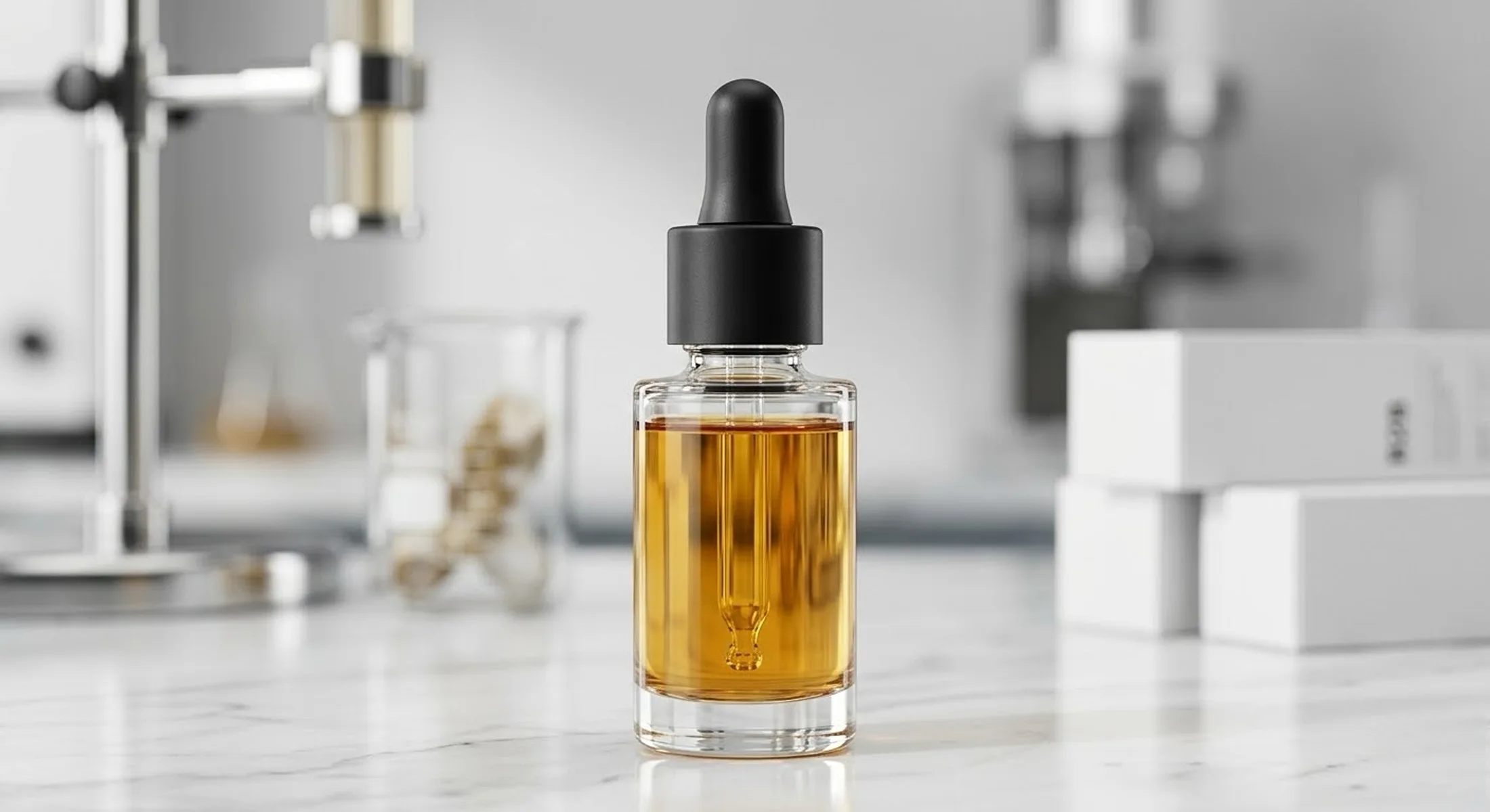 Skincare dropper rubber bulb material compatibility comparison NBR vs natural rubber