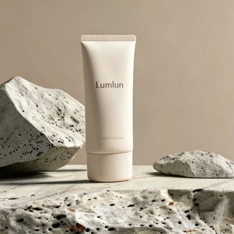 Cream color 50mm flat tube for cleanser MOQ 10000 units