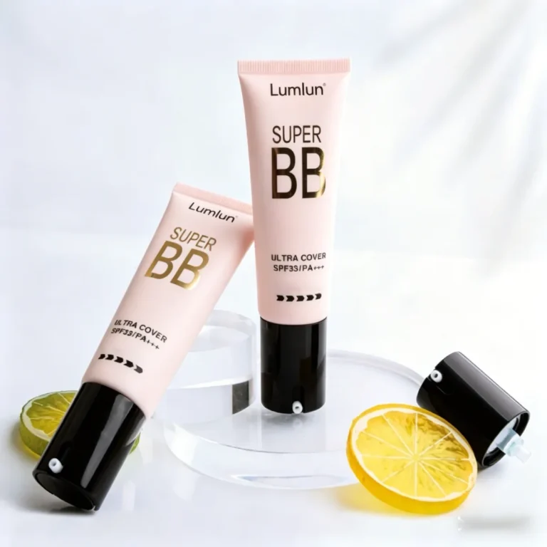 Matte pink 50ml airless squeeze tubes showing precision pump alignment for luxury skincare.