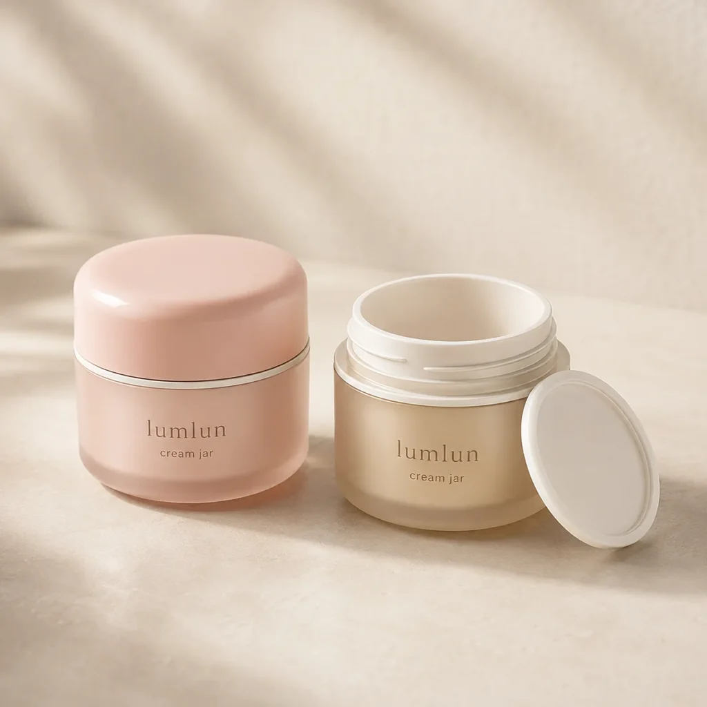 Tarros de crema de PP de doble pared para el cuidado de ojos y rostro | 10 ml–50 ml