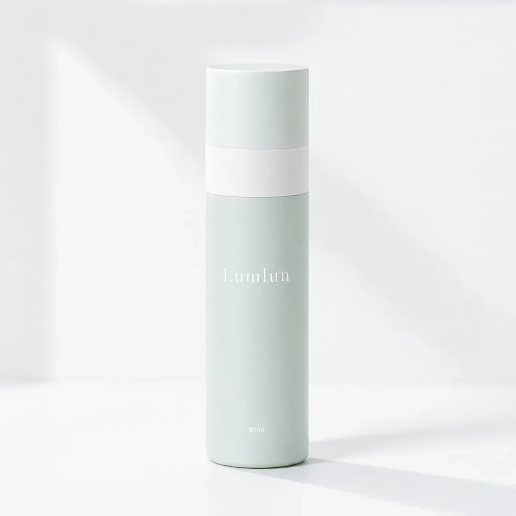 PP airless pump bottles in 50ml, 80ml, and 100ml size options