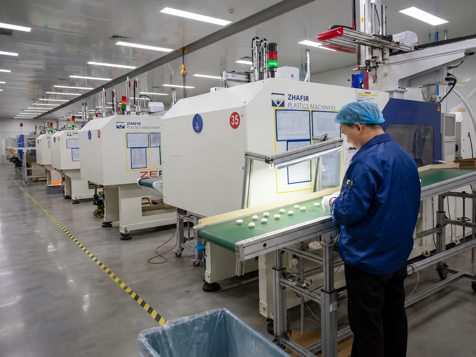LumLun cosmetic packaging factory sampling inspection during bulk production