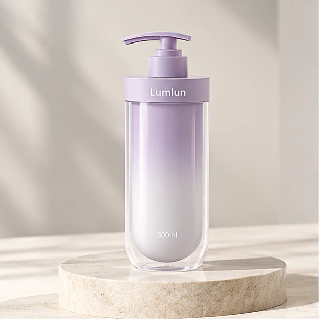 Doppelwandige PET-Flasche für Shampoo und Duschgel – Referenzbild 4